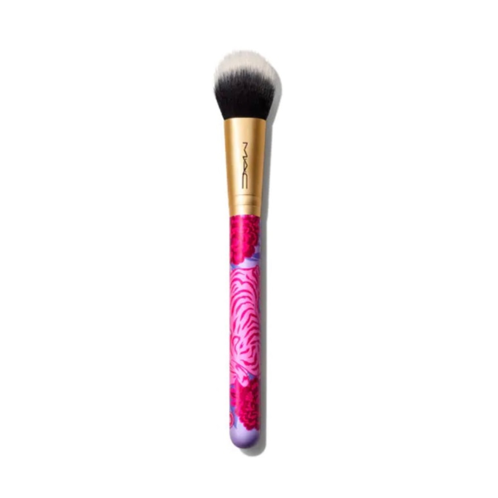 MAC COSMETICS 159S DUO FIBRE BLUSH BRUSH / LUNAR LUCK